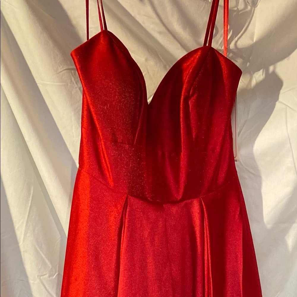 Beautiful New Red Prom Dress